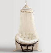 Cotton Macrame Canopy , Nursery Room Decor , Boho Macrame Canopy